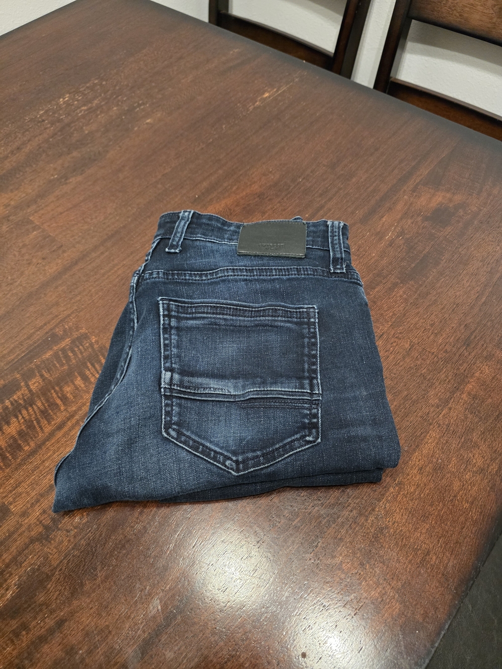 Men's Outpost Dark Blue Straight Jeans